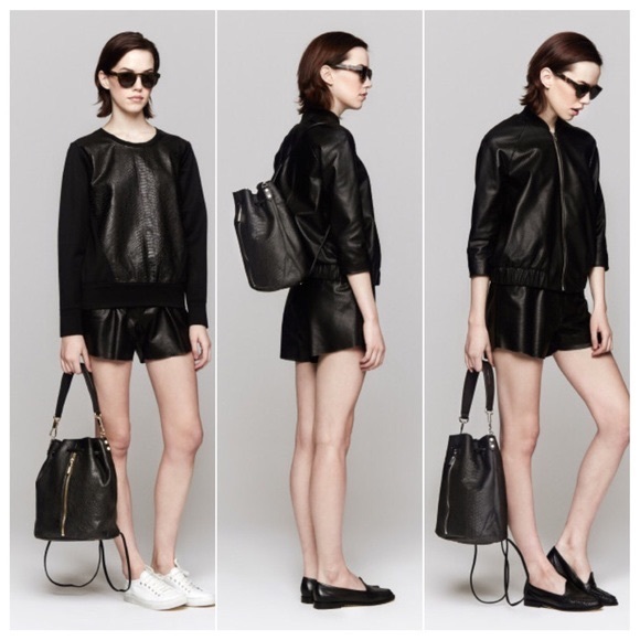 Elizabeth and James Cynnie Sling Backpack in black - Picture 7 of 8